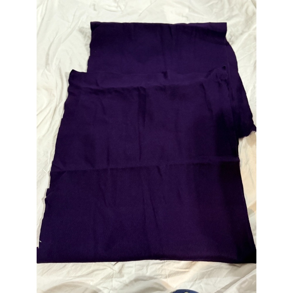 Dark Purple FELT One Remnant Piece 18"x76" Crafts Sewing